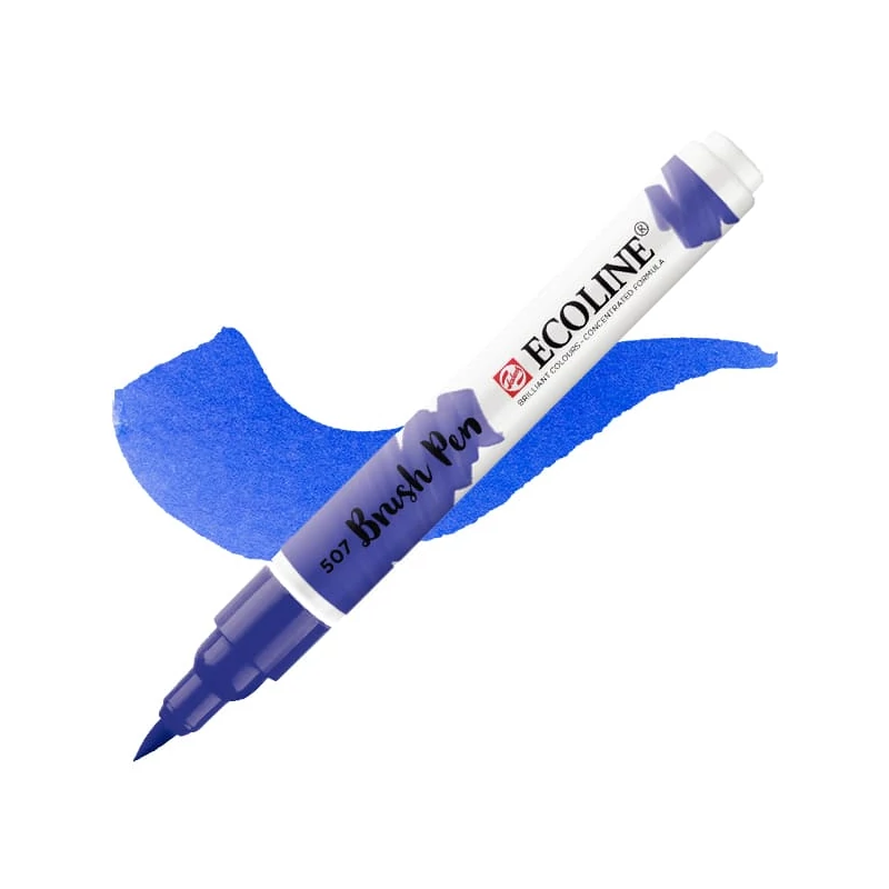 Talens Ecoline Brush Pen akvarell ecsetfilc - 507, ultramarine violet