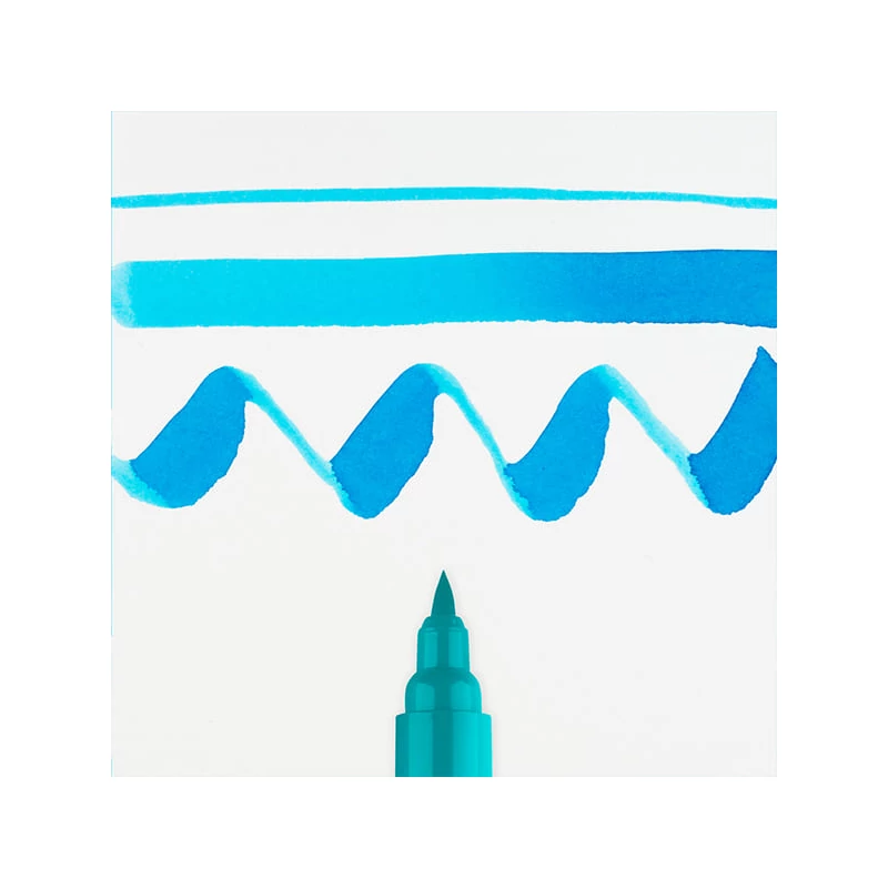 Talens Ecoline Brush Pen akvarell ecsetfilc - 522, turquoise blue