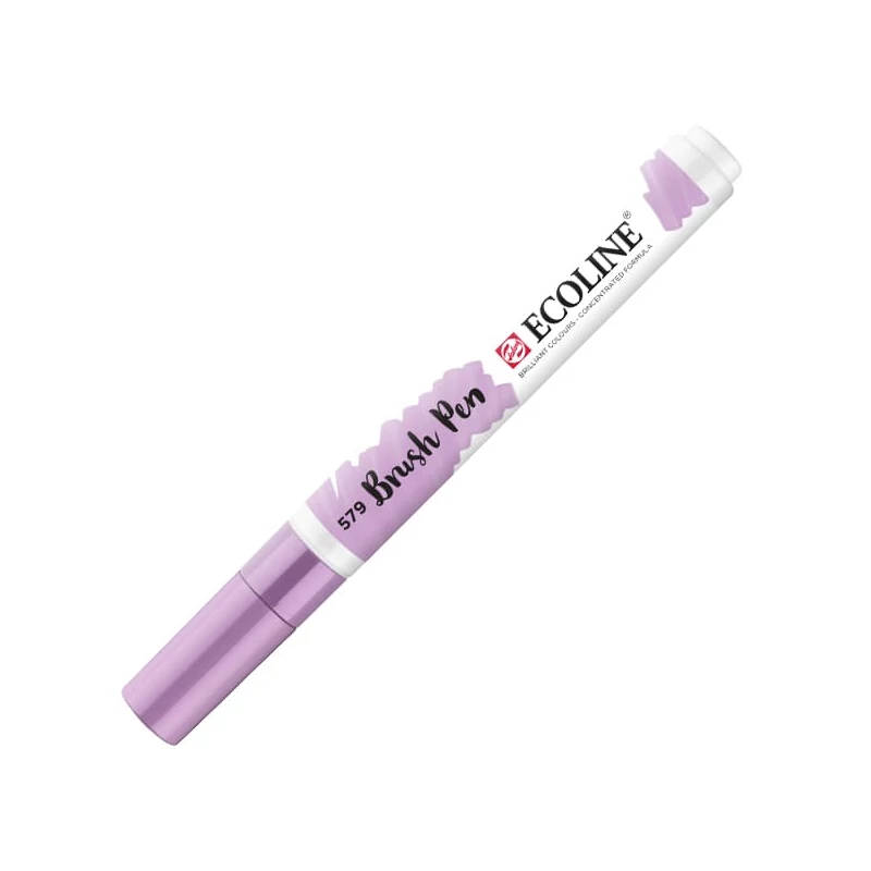 Talens Ecoline Brush Pen akvarell ecsetfilc - 579, pastel violet