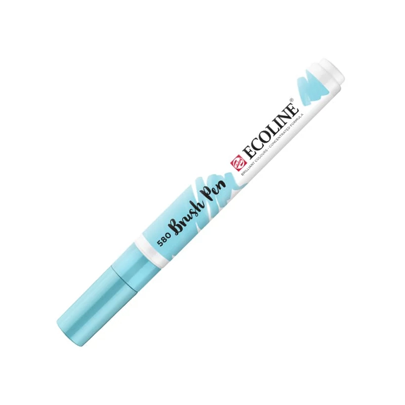 Talens Ecoline Brush Pen akvarell ecsetfilc - 580, pastel blue