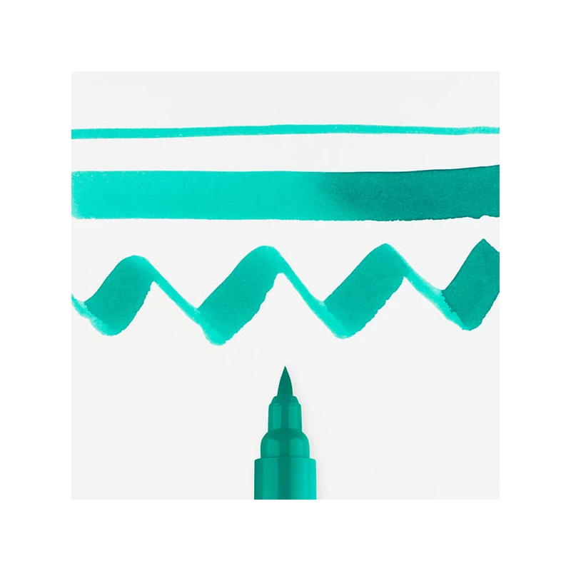 Talens Ecoline Brush Pen akvarell ecsetfilc - 602, deep green