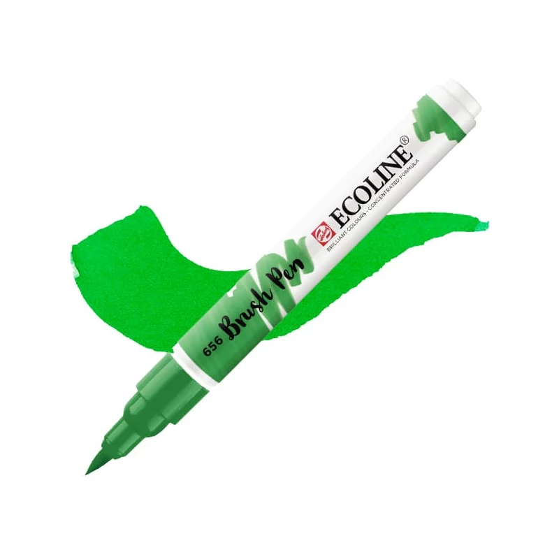 Talens Ecoline Brush Pen akvarell ecsetfilc - 656, forest green