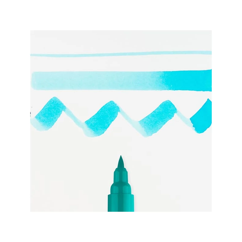 Talens Ecoline Brush Pen akvarell ecsetfilc - 661, turquoise green