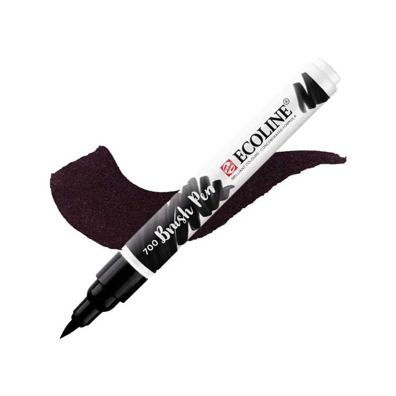 Talens Ecoline Brush Pen akvarell ecsetfilc - 700, black