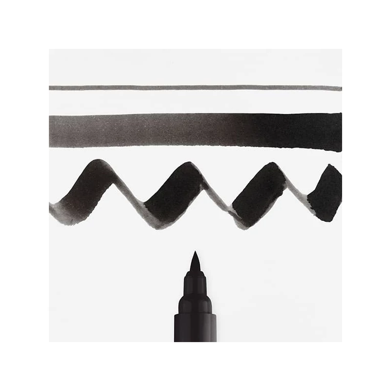 Talens Ecoline Brush Pen akvarell ecsetfilc - 700, black