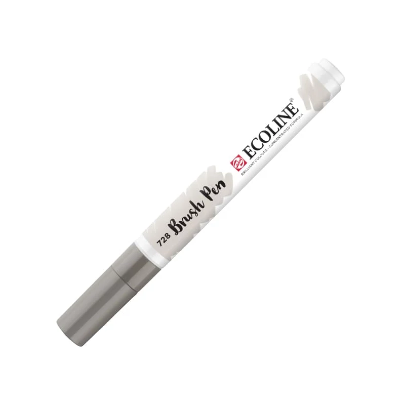 Talens Ecoline Brush Pen akvarell ecsetfilc - 728, warm grey light