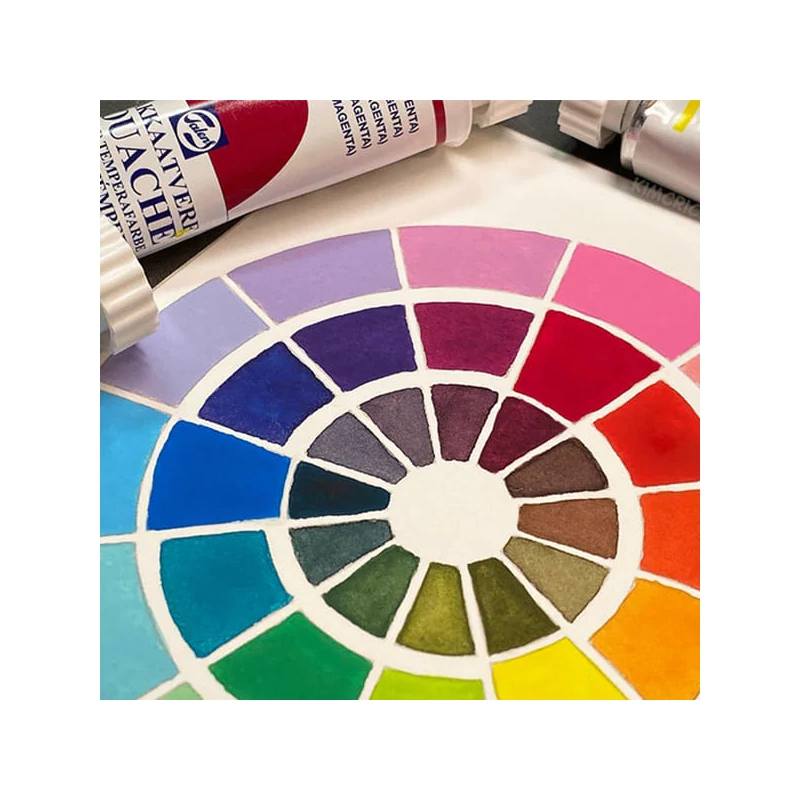 Talens Extra Fine gouache festék készlet - 5x20 ml, mixing set