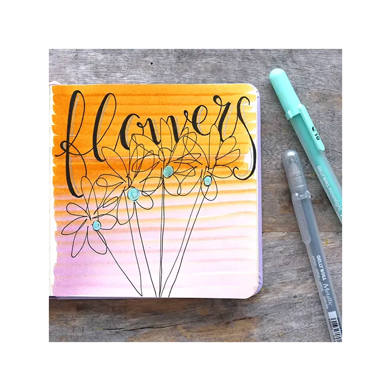 Talens Art Creation Happiness Journal rajzkészlet, 7 db-os