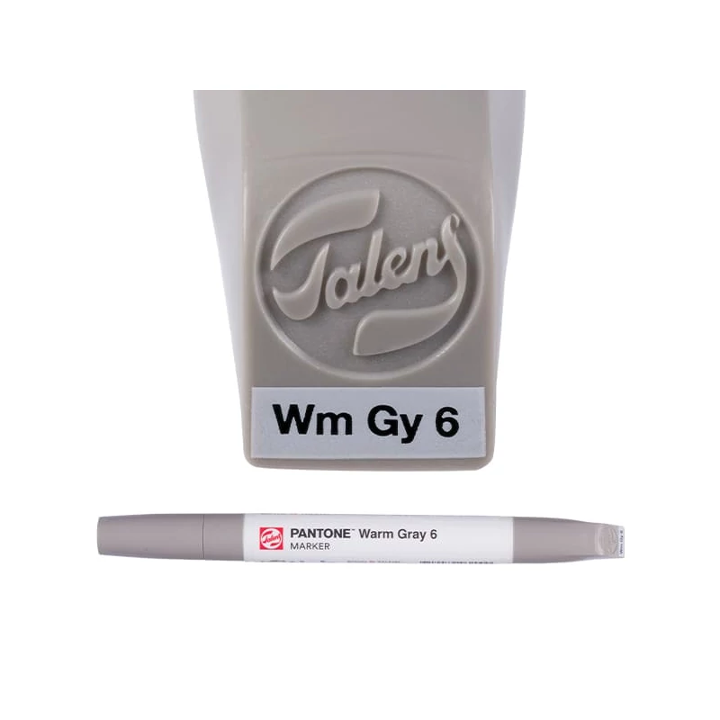 Talens Pantone kétvégű ecsetfilc - warm gray 6