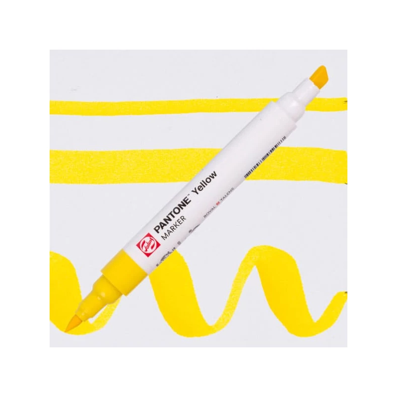 Talens Pantone kétvégű ecsetfilc - yellow