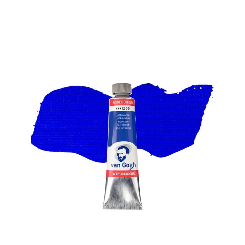 Talens Van Gogh akrilfesték, 40 ml - 504, ultramarine