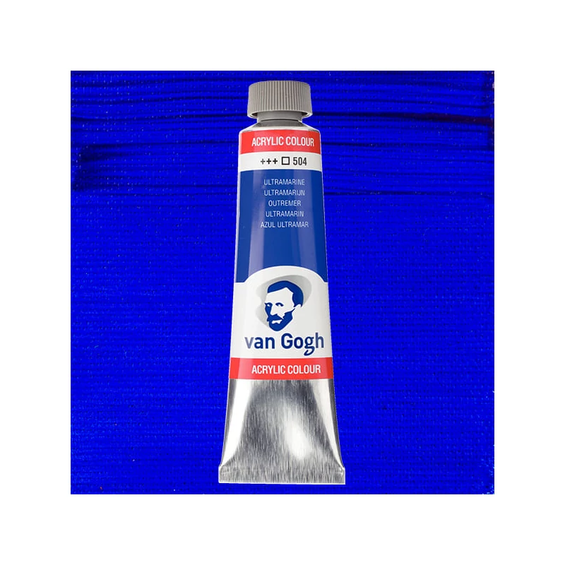 Talens Van Gogh akrilfesték, 40 ml - 504, ultramarine