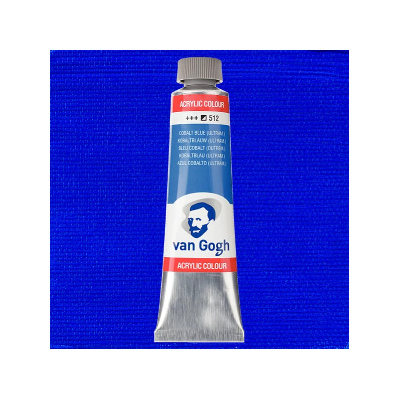 Talens Van Gogh akrilfesték, 40 ml - 512, cobalt blue