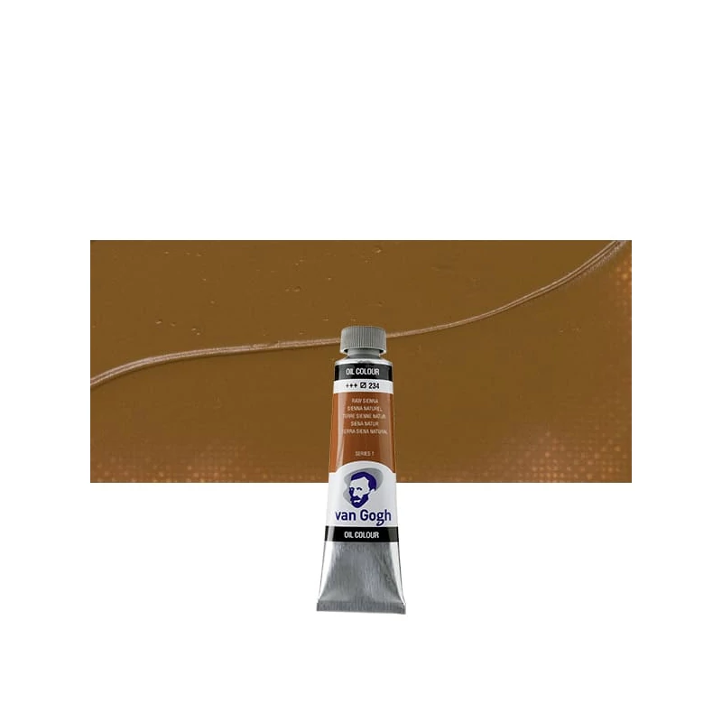 Talens Van Gogh olajfesték, 40 ml - 234, raw sienna