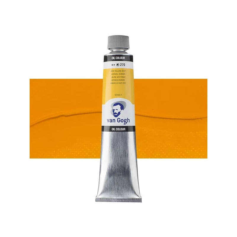 Talens Van Gogh olajfesték, 200 ml - 270, azo yellow deep