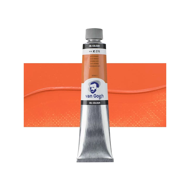 Talens Van Gogh olajfesték, 200 ml - 276, azo orange