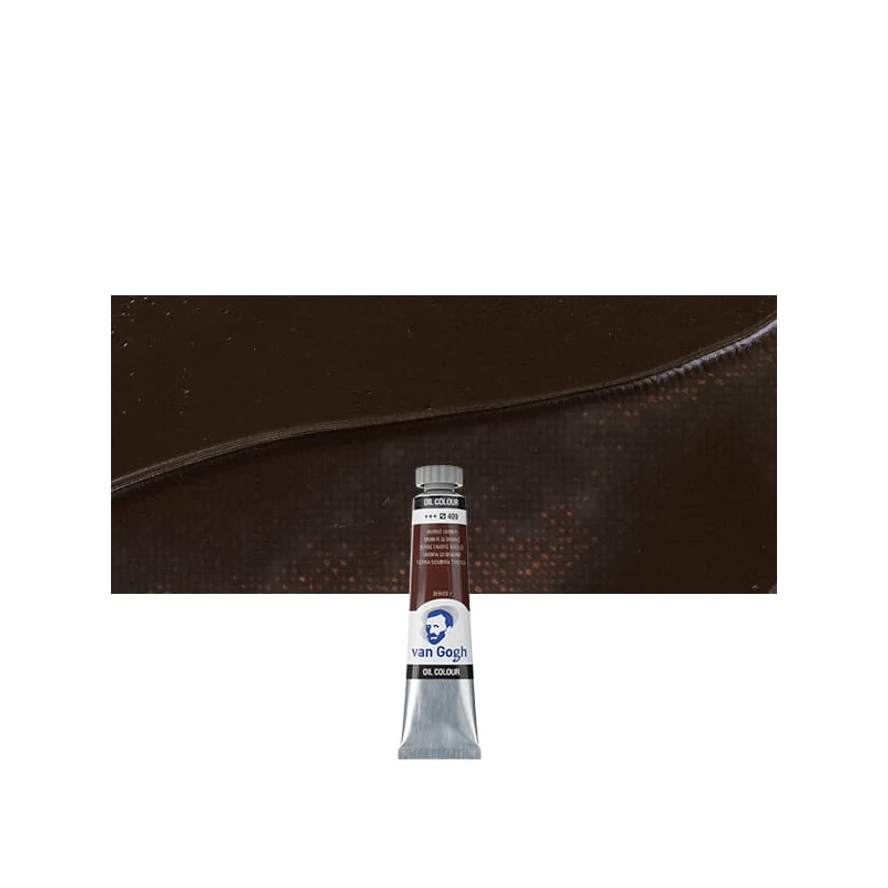 Talens Van Gogh olajfesték, 20 ml - 409, burnt umber