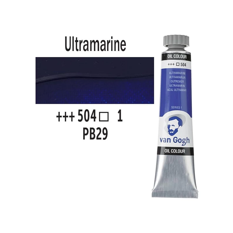 Talens Van Gogh olajfesték, 20 ml - 504, ultramarine