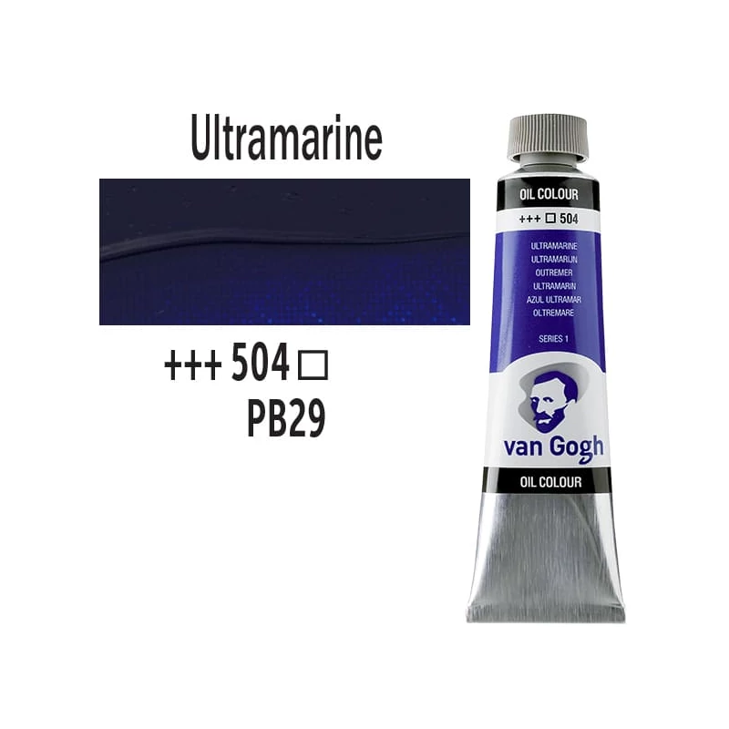 Talens Van Gogh olajfesték, 40 ml - 504, ultramarine