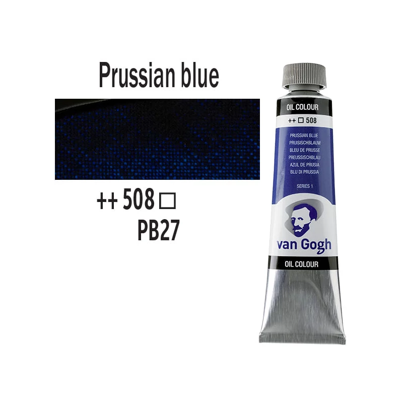 Talens Van Gogh olajfesték, 40 ml - 508, prussian blue