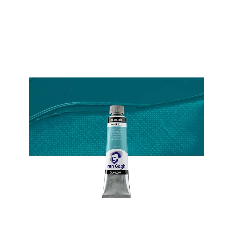 Talens Van Gogh olajfesték, 40 ml - 522, turquoise blue