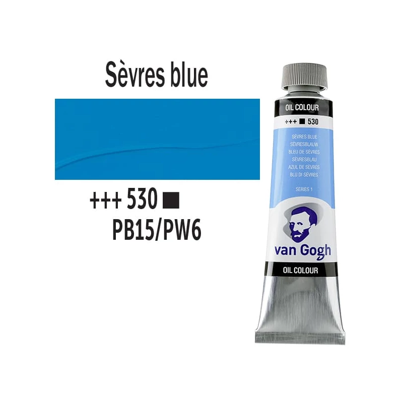 Talens Van Gogh olajfesték, 40 ml - 530, sèvres blue