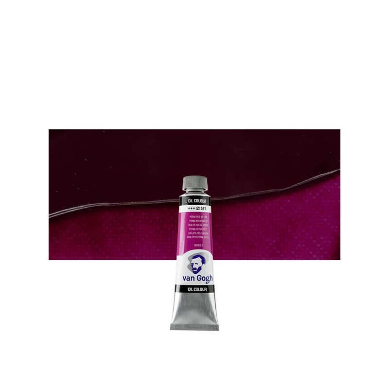 Talens Van Gogh olajfesték, 40 ml - 567, permanent red violet