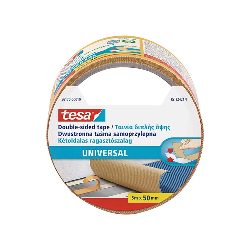 Tesa 56170 kétoldalas ragasztószalag, 50 mm x 5 m