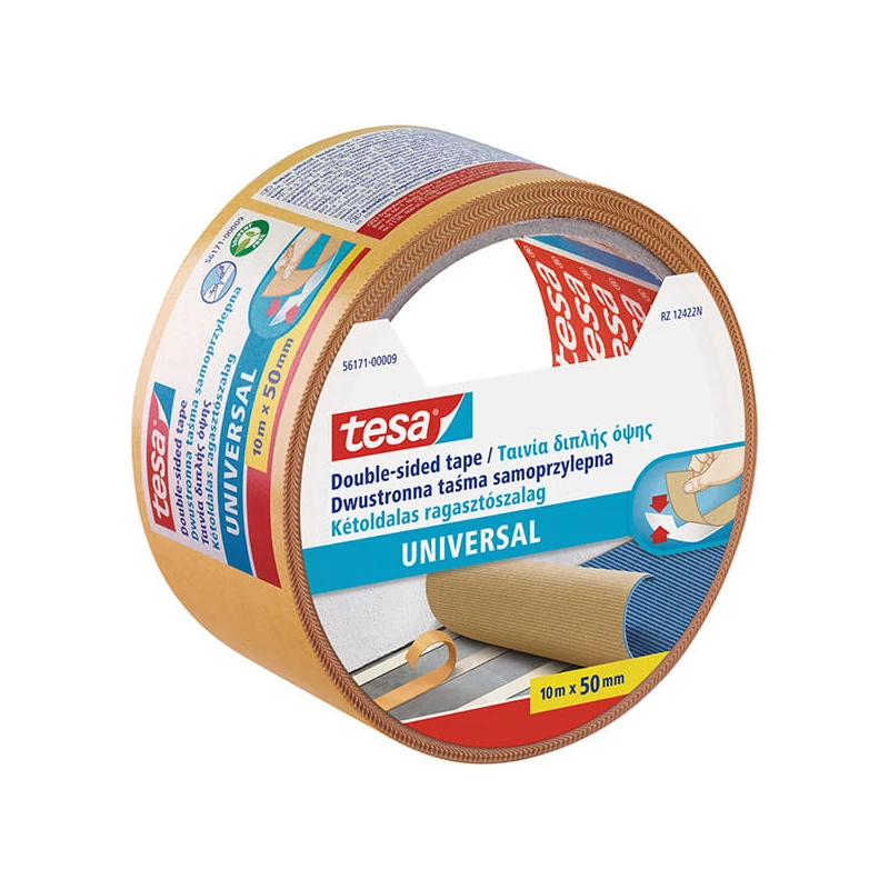 Tesa 56171 kétoldalas ragasztószalag, 50 mm x 10 m