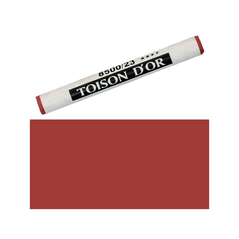 Toison d'Or 8500 porpasztell kréta - 23,  indian red