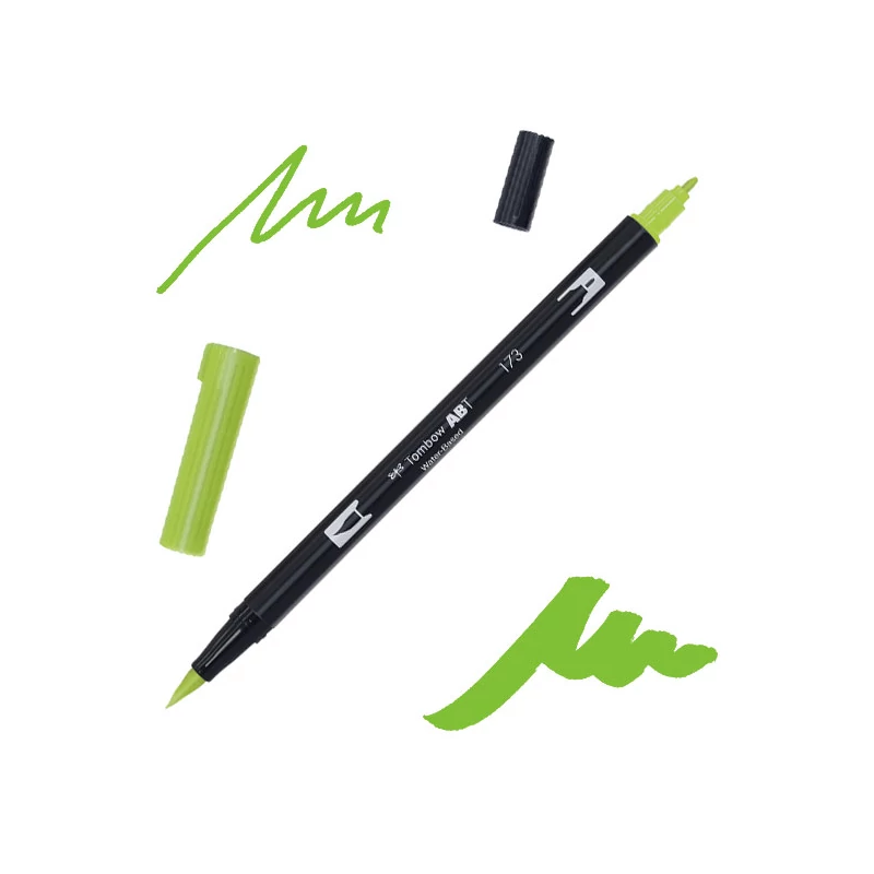 Tombow abt dual brush pen kétvégű filctoll - 173, willow green