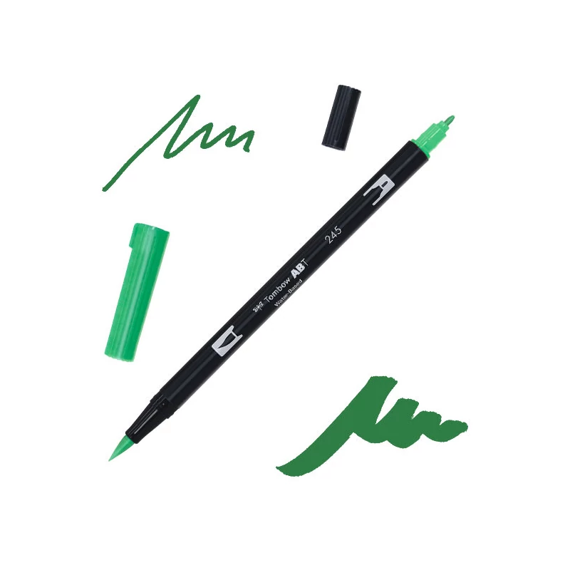 Tombow abt dual brush pen kétvégű filctoll - 245, sap green