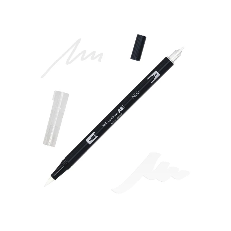 Tombow abt dual brush pen kétvégű filctoll - N00, blender