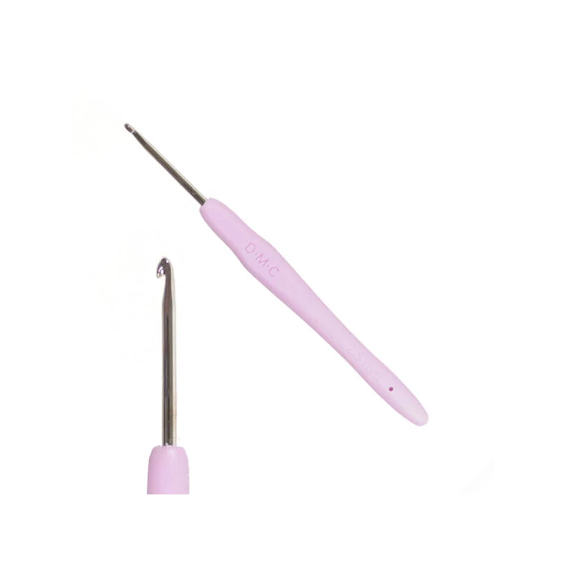 Horgolótű fonalhoz ergonomikus szilikon nyéllel, DMC - 2,5 mm