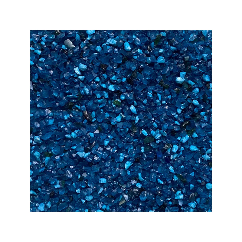 Jesmonite GlassRoxx üveggranulátum, 150 g - gentian blue