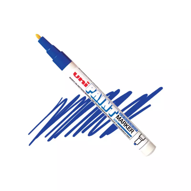 UNI Paint PX-21 lakkfilc, olajbázisú - kék, 0,8 - 1,2 mm