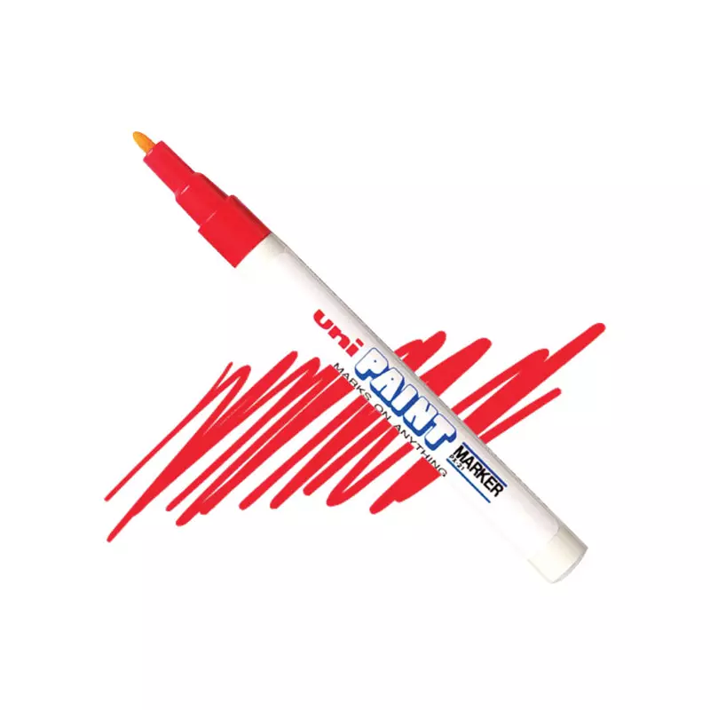 UNI Paint PX-21 lakkfilc, olajbázisú - piros, 0,8 - 1,2 mm