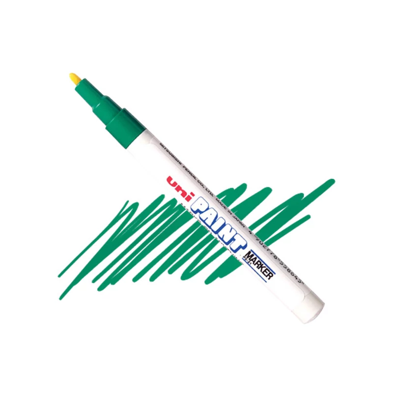 UNI Paint PX-21 lakkfilc, olajbázisú - zöld, 0,8 - 1,2 mm