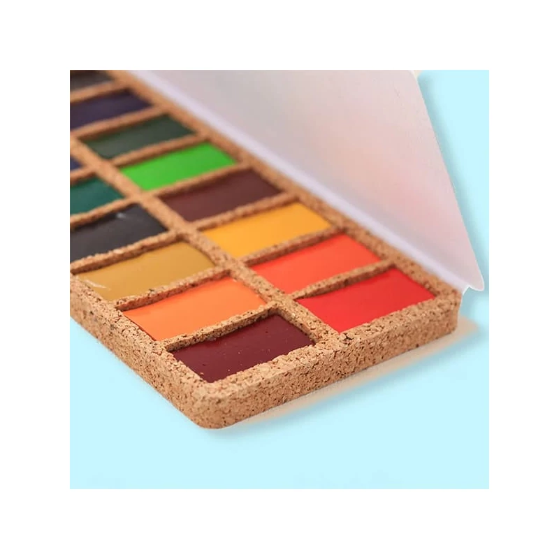 Viviva akvarellfesték készlet, 16 db, Original colors