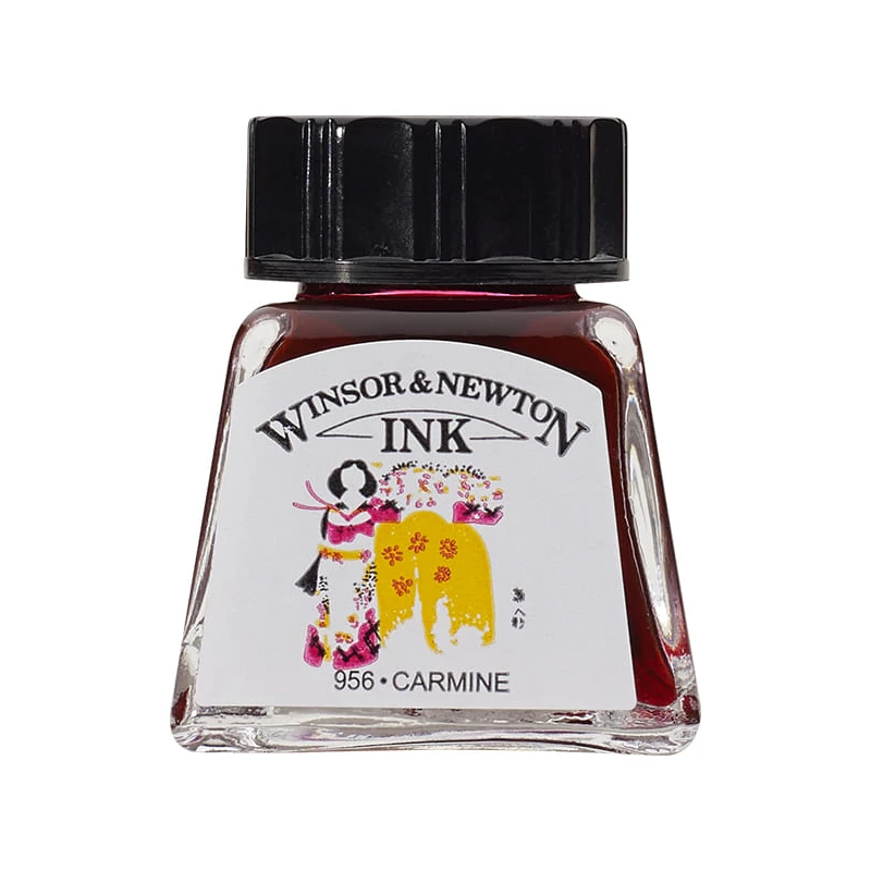 Winsor&Newton tinta, 14 ml - carmine