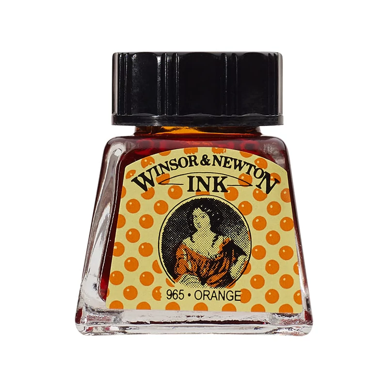 Winsor&Newton tinta, 14 ml - orange