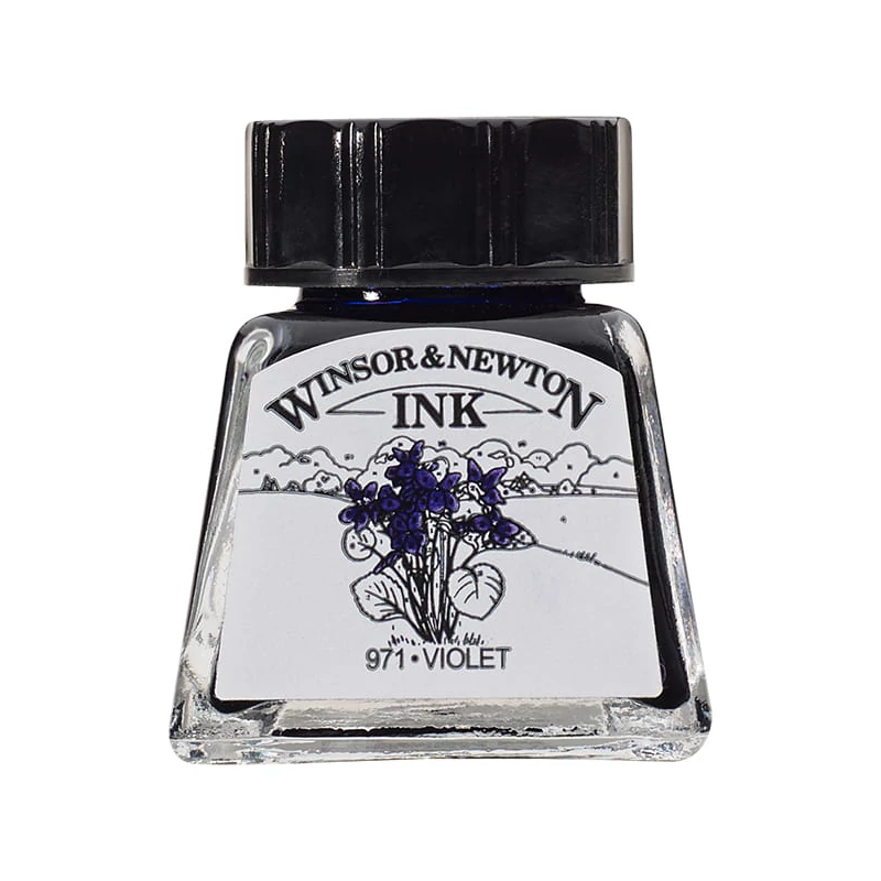 Winsor&Newton tinta, 14 ml - violet
