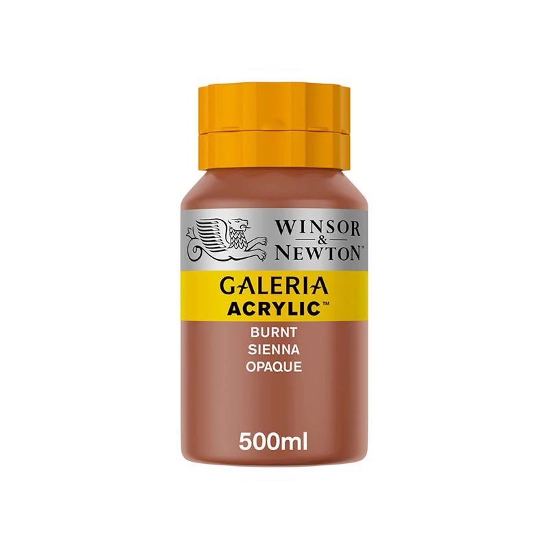 Winsor&Newton Galeria akrilfesték, 500 ml - 077, burnt sienna opaque