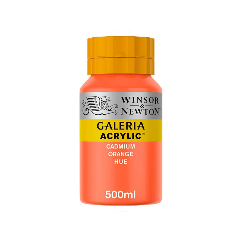 Winsor&Newton Galeria akrilfesték, 500 ml - 090, cadmium orange hue