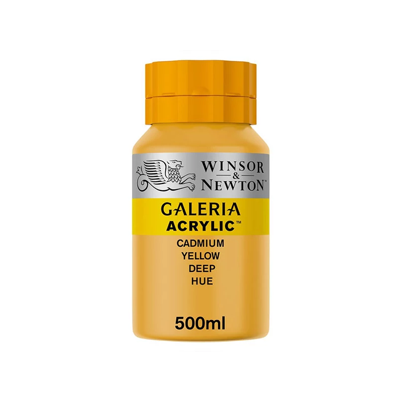 Winsor&Newton Galeria akrilfesték, 500 ml - 115, cadmium yellow deep hue