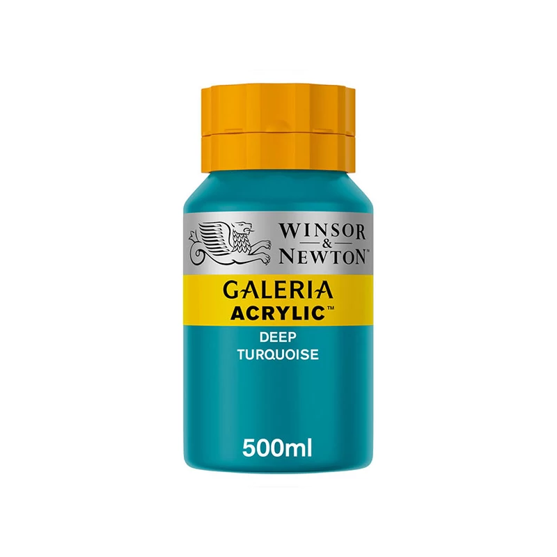 Winsor&Newton Galeria akrilfesték, 500 ml - 232, deep turquoise