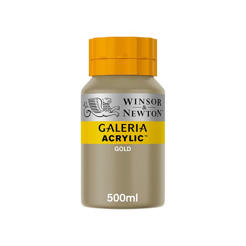 Winsor&Newton Galeria akrilfesték, 500 ml - 283, gold