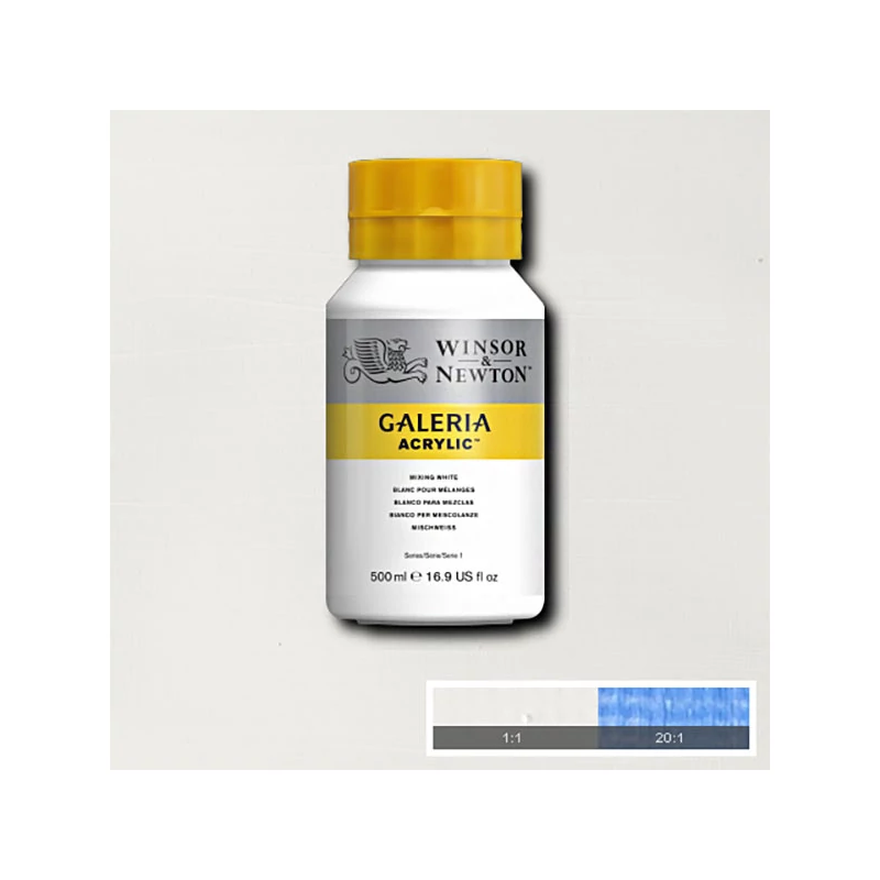 Winsor&Newton Galeria akrilfesték, 500 ml - 415, mixing white