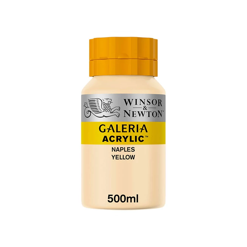 Winsor&Newton Galeria akrilfesték, 500 ml - 422, naples yellow