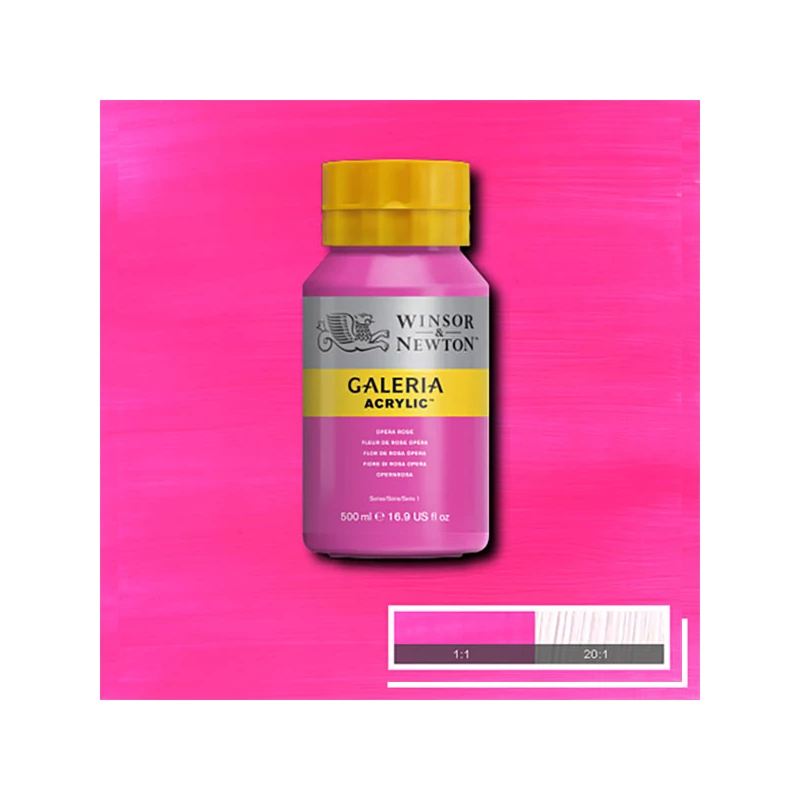 Winsor&Newton Galeria akrilfesték, 500 ml - 448, opera rose